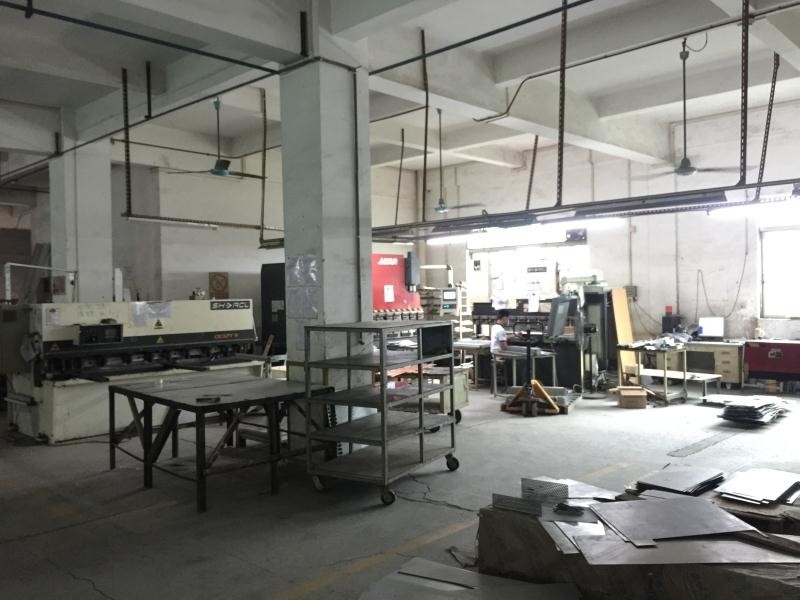 Guangzhou Ansheng Display Shelves Co.,Ltd خط إنتاج الشركة المصنعة