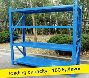 4 Layer Strong Warehouse Storage Shelves Waterproof OEM / ODM Acceptable