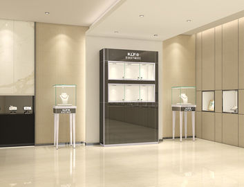 Elegant Decorations Jewelry Store Showcases Kiosk For Jewelry 1000*350*1800mm