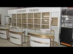 عريضة محل مجوهرات قابلة للقفل مع 4000K-6000k إضاءة LED